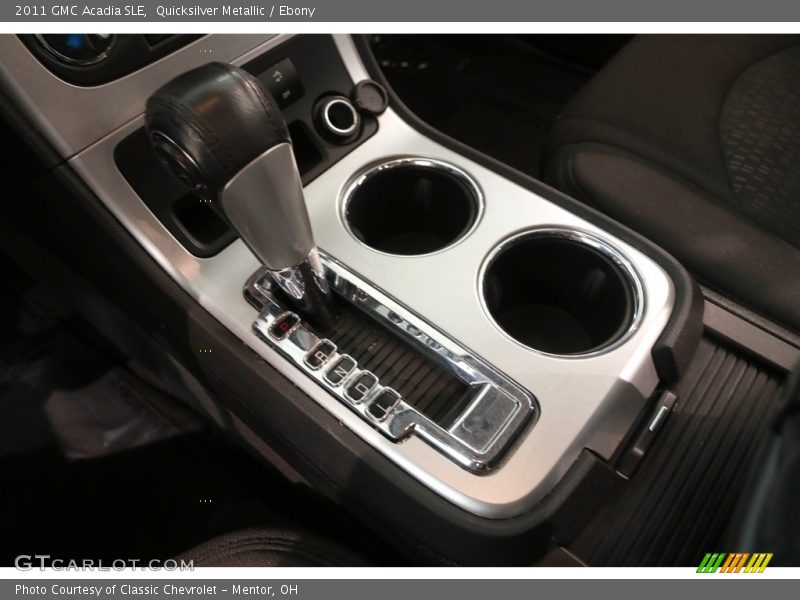Quicksilver Metallic / Ebony 2011 GMC Acadia SLE