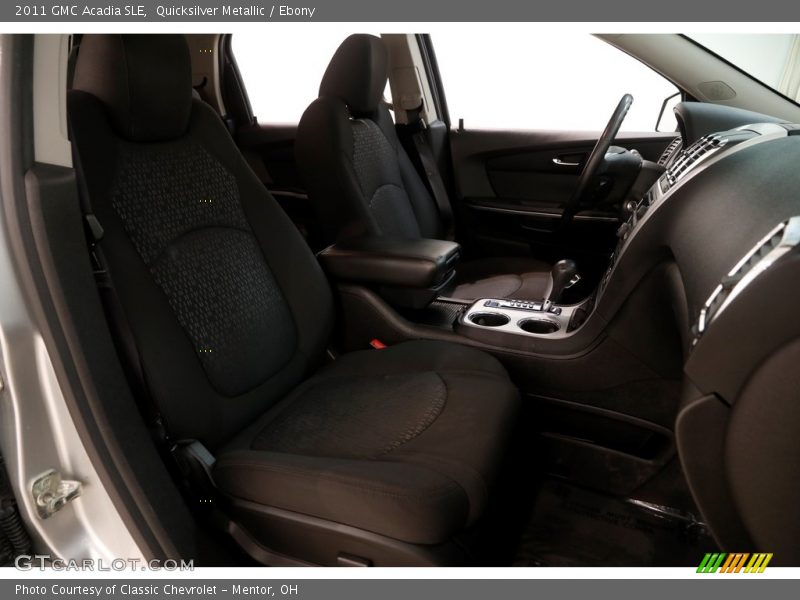 Quicksilver Metallic / Ebony 2011 GMC Acadia SLE