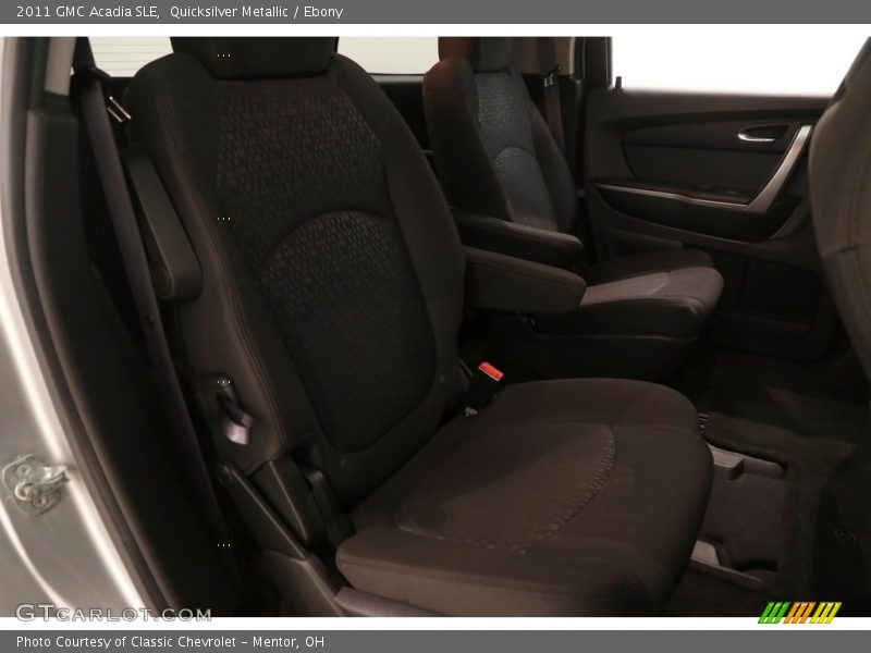 Quicksilver Metallic / Ebony 2011 GMC Acadia SLE