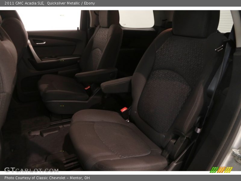 Quicksilver Metallic / Ebony 2011 GMC Acadia SLE