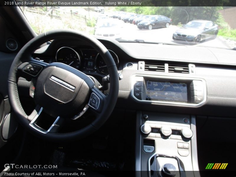 Yulong White / Ebony 2018 Land Rover Range Rover Evoque Landmark Edition