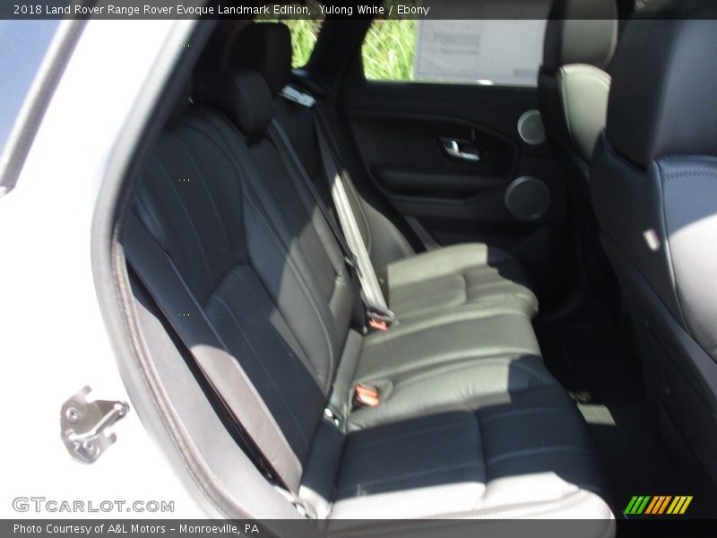 Yulong White / Ebony 2018 Land Rover Range Rover Evoque Landmark Edition