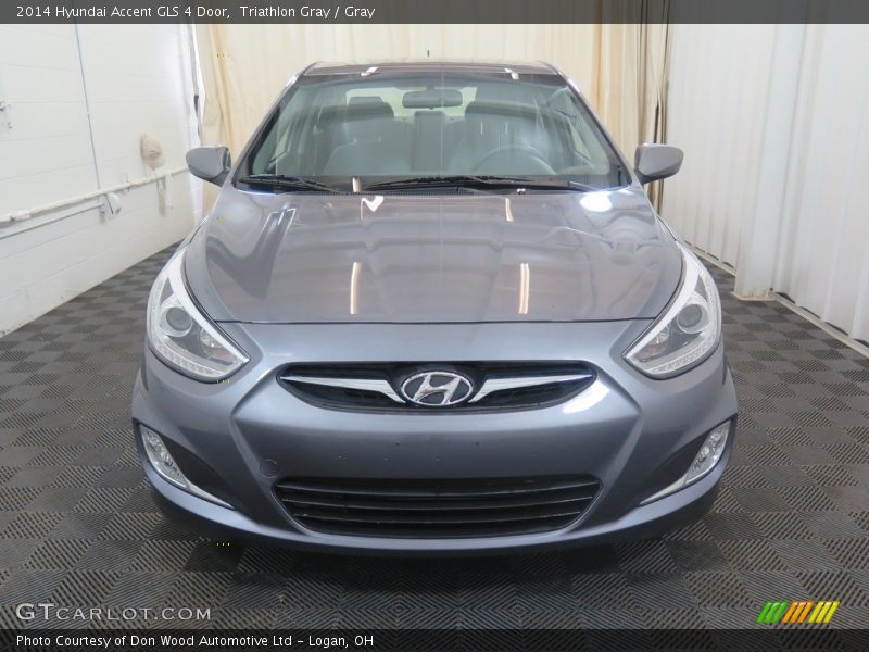 Triathlon Gray / Gray 2014 Hyundai Accent GLS 4 Door