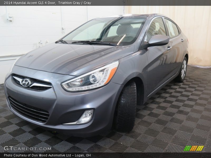 Triathlon Gray / Gray 2014 Hyundai Accent GLS 4 Door