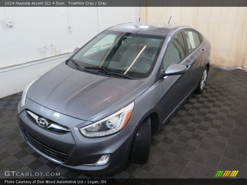 Triathlon Gray / Gray 2014 Hyundai Accent GLS 4 Door