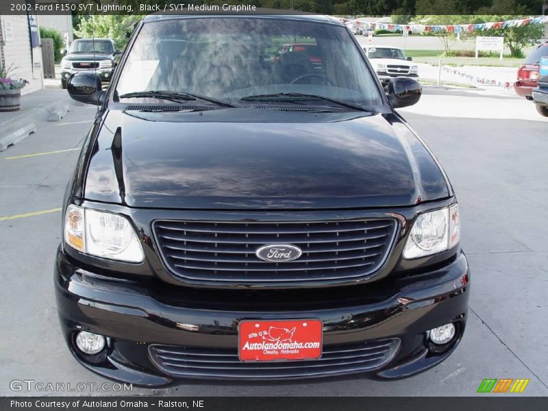 Black / SVT Medium Graphite 2002 Ford F150 SVT Lightning