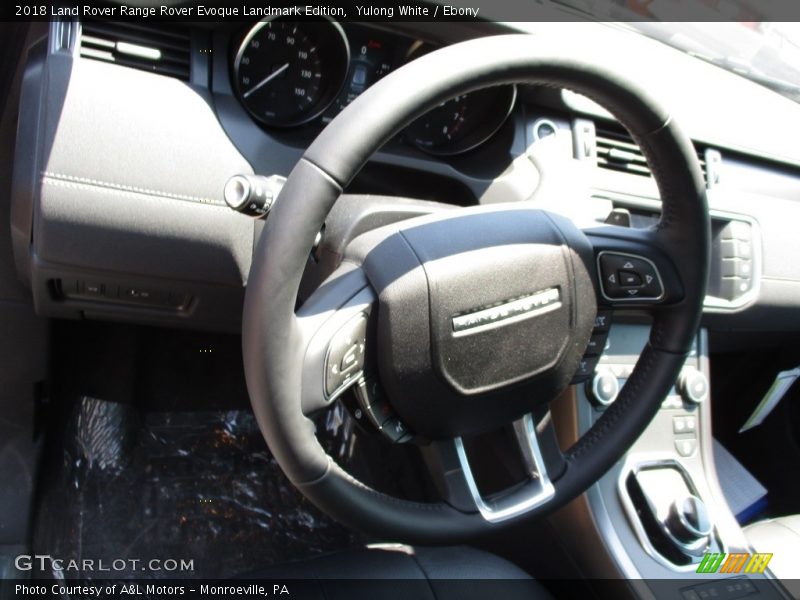 Yulong White / Ebony 2018 Land Rover Range Rover Evoque Landmark Edition