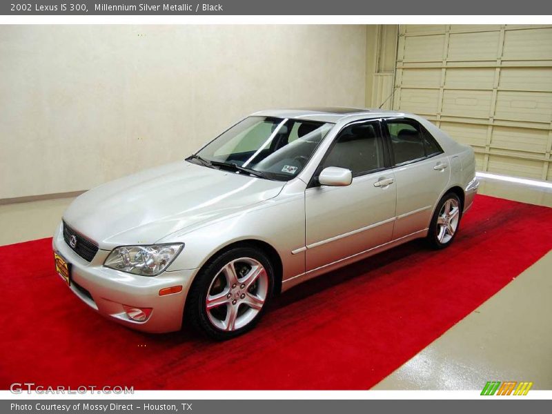 Millennium Silver Metallic / Black 2002 Lexus IS 300
