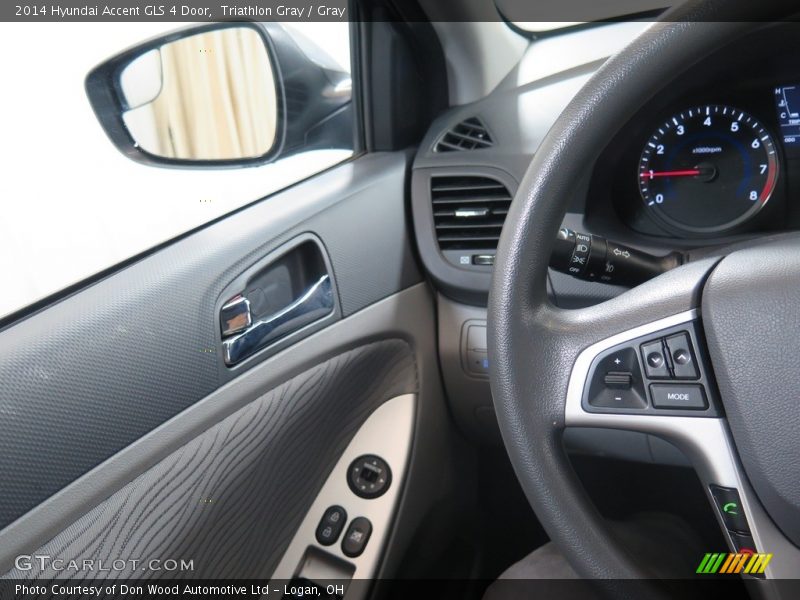 Triathlon Gray / Gray 2014 Hyundai Accent GLS 4 Door