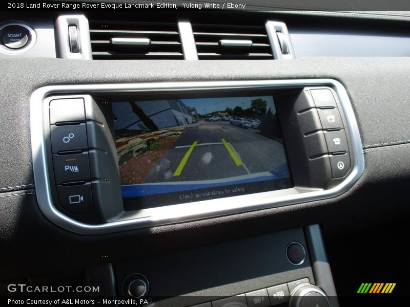 Yulong White / Ebony 2018 Land Rover Range Rover Evoque Landmark Edition