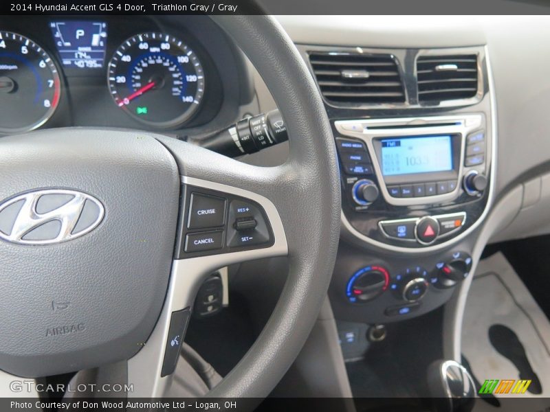 Triathlon Gray / Gray 2014 Hyundai Accent GLS 4 Door