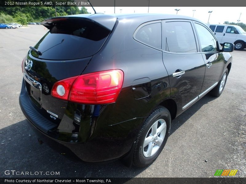 Super Black / Black 2012 Nissan Rogue S AWD