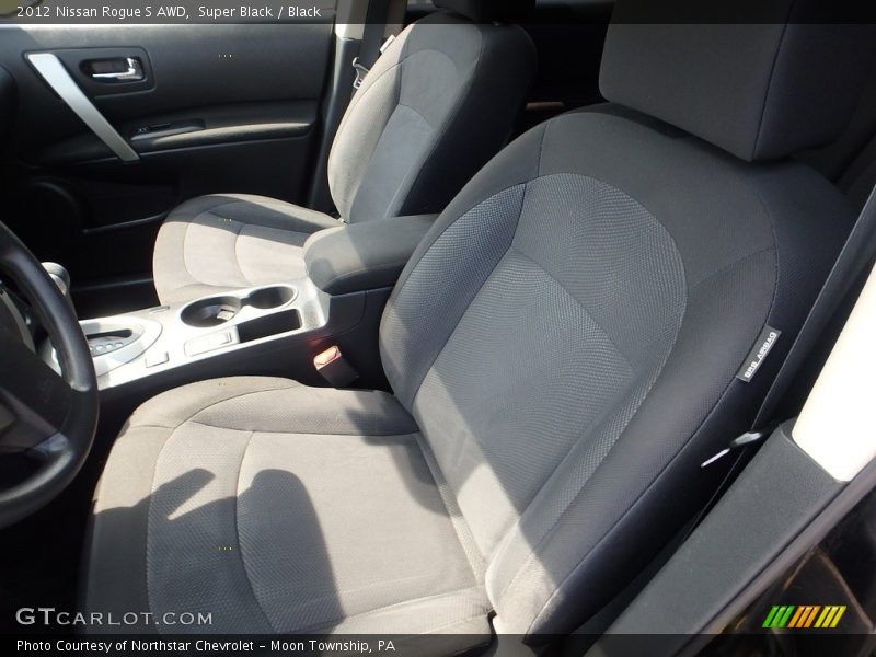 Super Black / Black 2012 Nissan Rogue S AWD