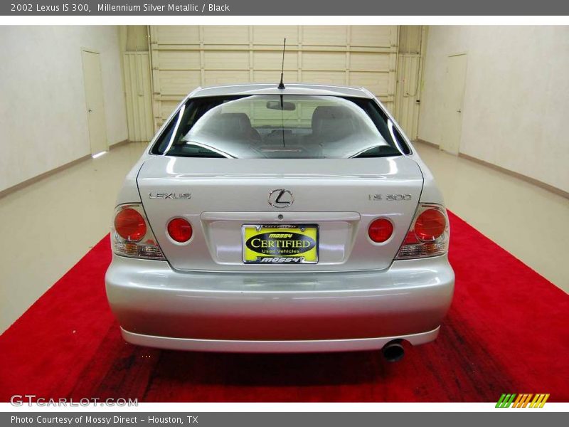 Millennium Silver Metallic / Black 2002 Lexus IS 300