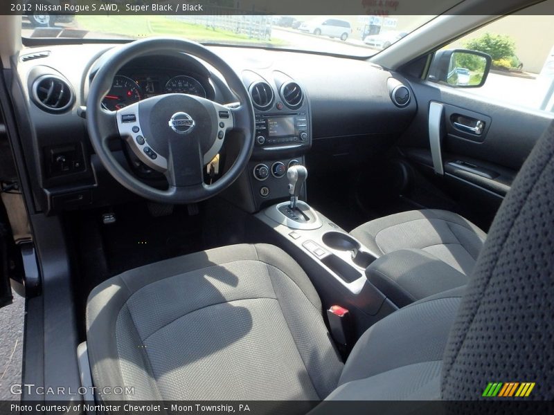 Super Black / Black 2012 Nissan Rogue S AWD
