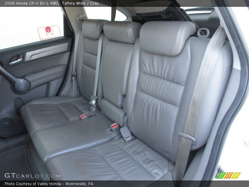 Taffeta White / Gray 2008 Honda CR-V EX-L 4WD