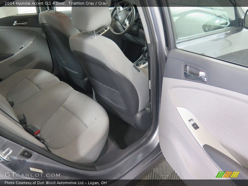 Triathlon Gray / Gray 2014 Hyundai Accent GLS 4 Door