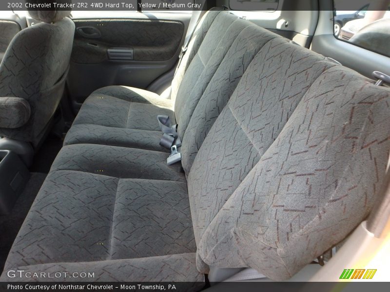 Yellow / Medium Gray 2002 Chevrolet Tracker ZR2 4WD Hard Top