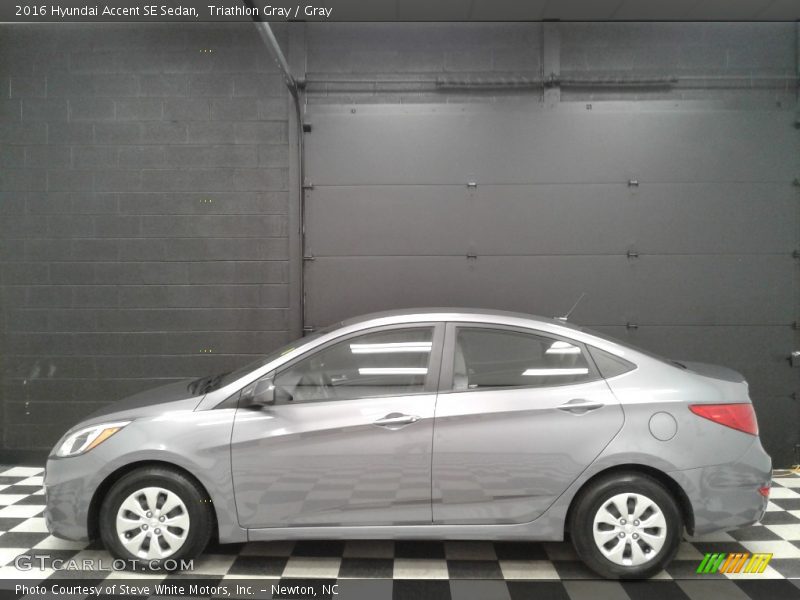 Triathlon Gray / Gray 2016 Hyundai Accent SE Sedan