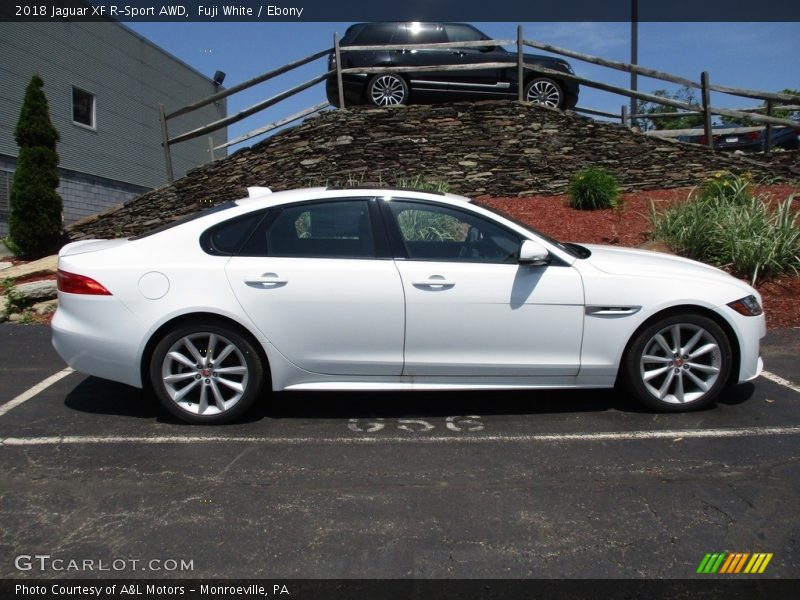  2018 XF R-Sport AWD Fuji White