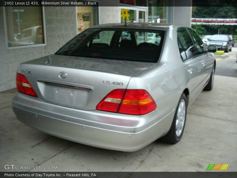 Millennium Silver Metallic / Black 2002 Lexus LS 430