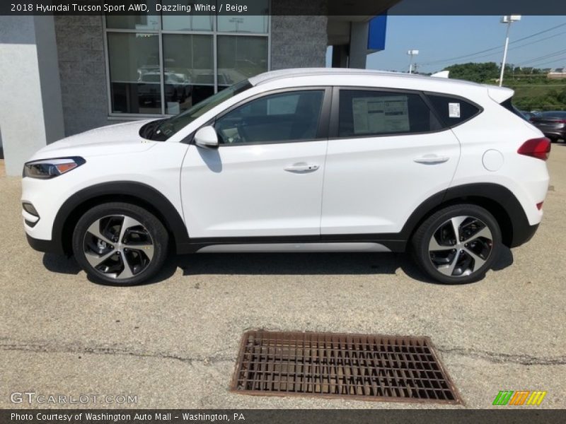  2018 Tucson Sport AWD Dazzling White
