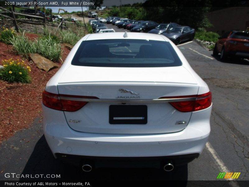 Fuji White / Ebony 2018 Jaguar XF R-Sport AWD