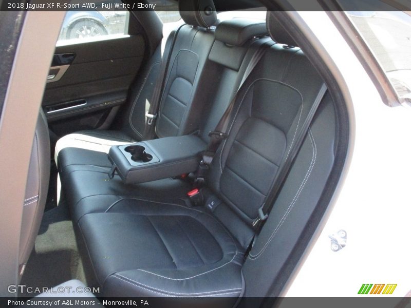 Fuji White / Ebony 2018 Jaguar XF R-Sport AWD