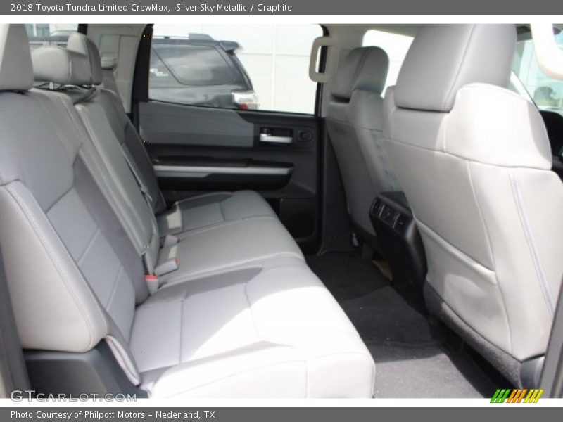 Silver Sky Metallic / Graphite 2018 Toyota Tundra Limited CrewMax