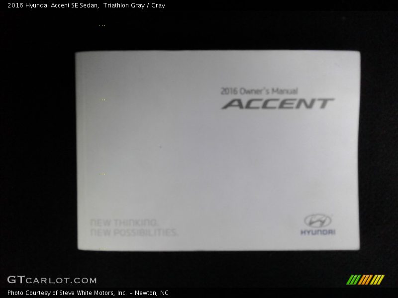 Triathlon Gray / Gray 2016 Hyundai Accent SE Sedan