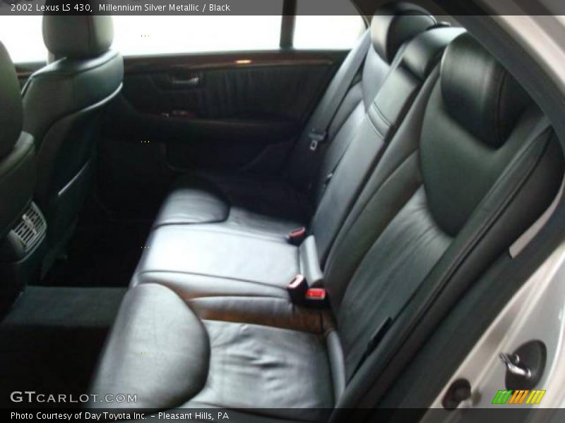 Millennium Silver Metallic / Black 2002 Lexus LS 430