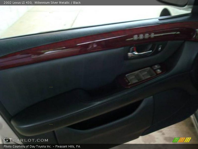 Millennium Silver Metallic / Black 2002 Lexus LS 430