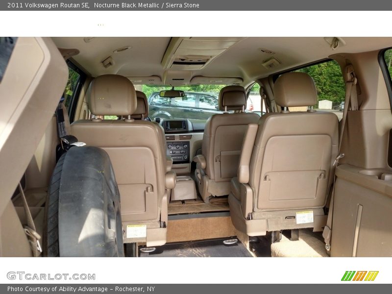 Nocturne Black Metallic / Sierra Stone 2011 Volkswagen Routan SE