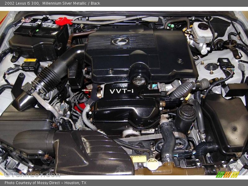 Millennium Silver Metallic / Black 2002 Lexus IS 300