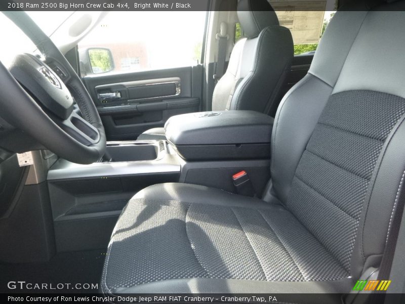 Bright White / Black 2018 Ram 2500 Big Horn Crew Cab 4x4
