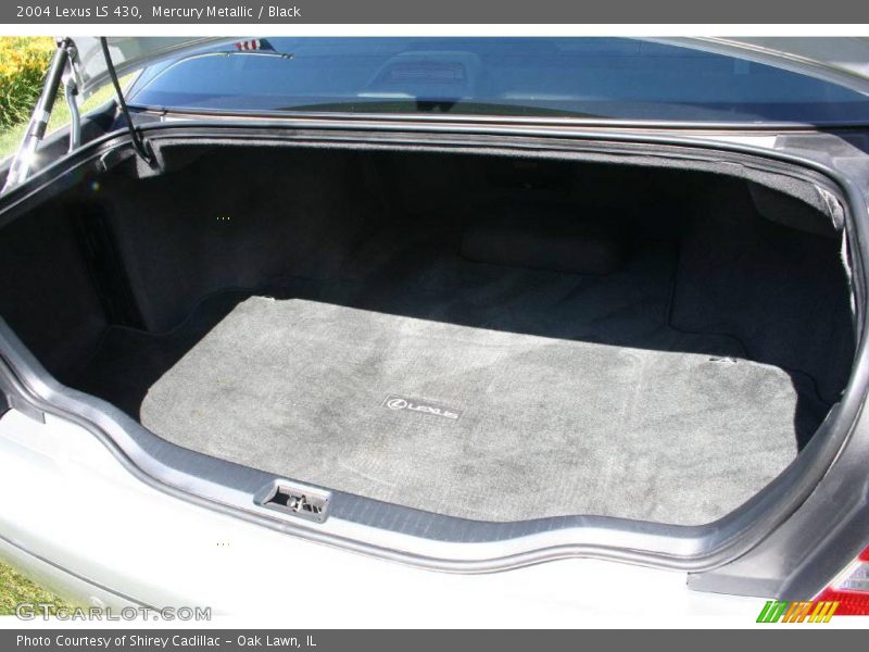 Mercury Metallic / Black 2004 Lexus LS 430