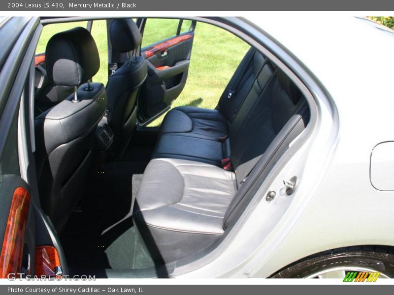 Mercury Metallic / Black 2004 Lexus LS 430
