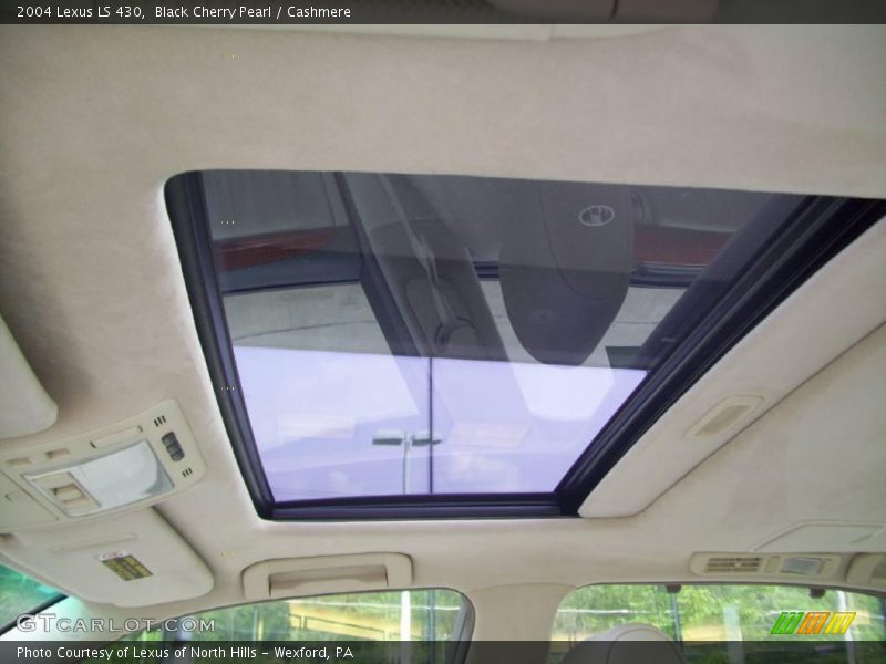 Black Cherry Pearl / Cashmere 2004 Lexus LS 430