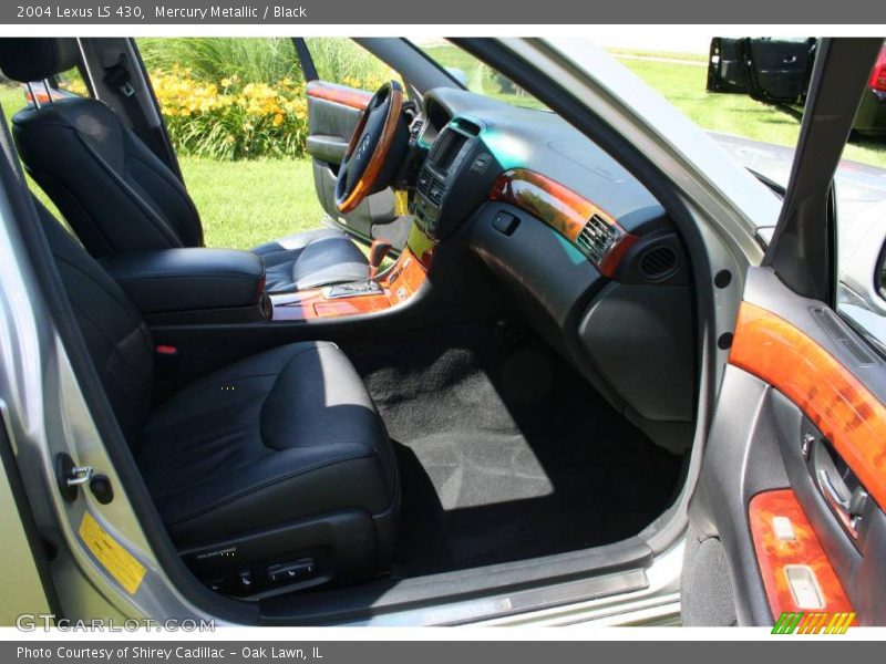 Mercury Metallic / Black 2004 Lexus LS 430