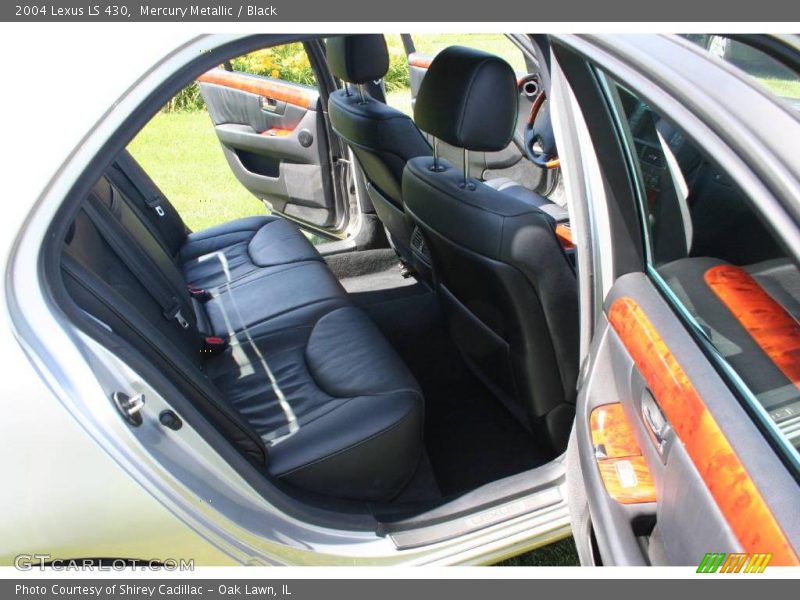 Mercury Metallic / Black 2004 Lexus LS 430