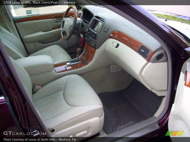 Black Cherry Pearl / Cashmere 2004 Lexus LS 430