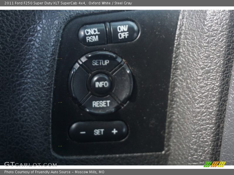 Oxford White / Steel Gray 2011 Ford F250 Super Duty XLT SuperCab 4x4