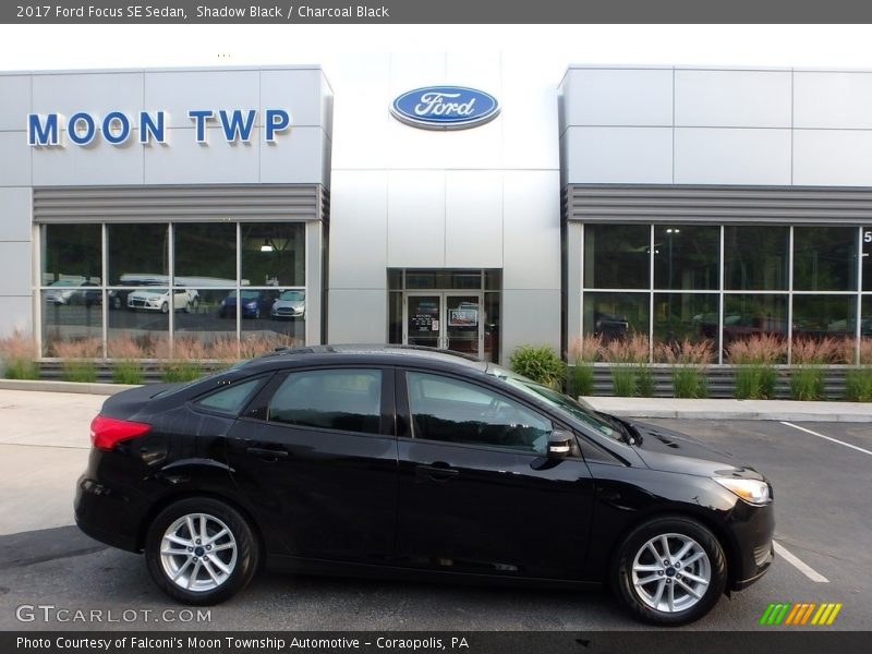 Shadow Black / Charcoal Black 2017 Ford Focus SE Sedan