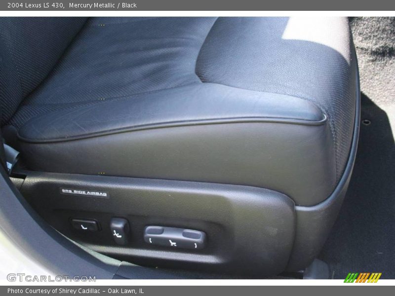 Mercury Metallic / Black 2004 Lexus LS 430