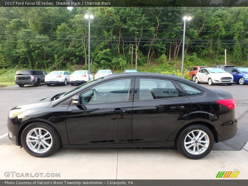 Shadow Black / Charcoal Black 2017 Ford Focus SE Sedan