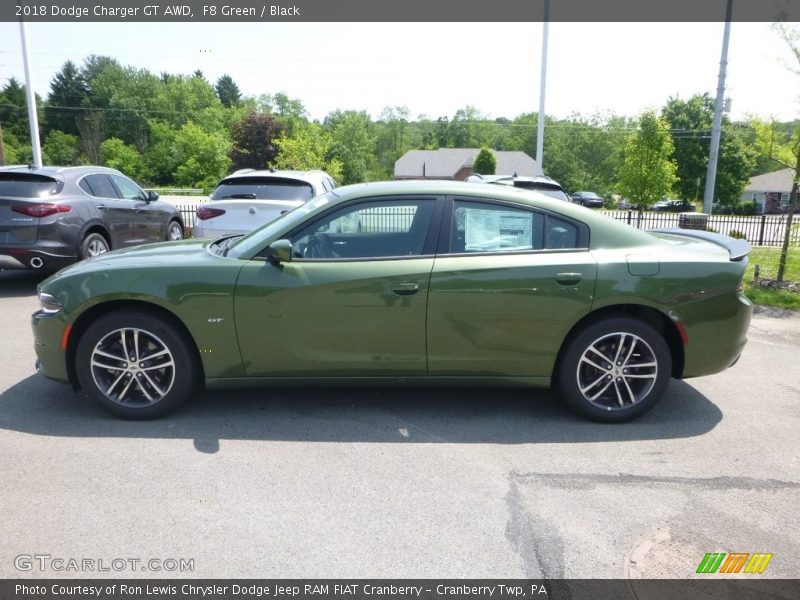 F8 Green / Black 2018 Dodge Charger GT AWD