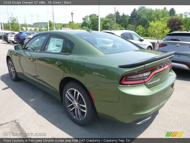 F8 Green / Black 2018 Dodge Charger GT AWD