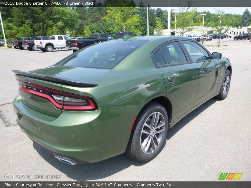 F8 Green / Black 2018 Dodge Charger GT AWD