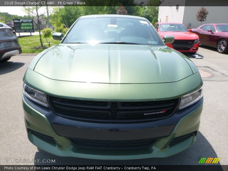 F8 Green / Black 2018 Dodge Charger GT AWD