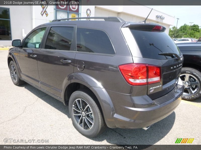 Granite Pearl / Black 2018 Dodge Journey SE AWD
